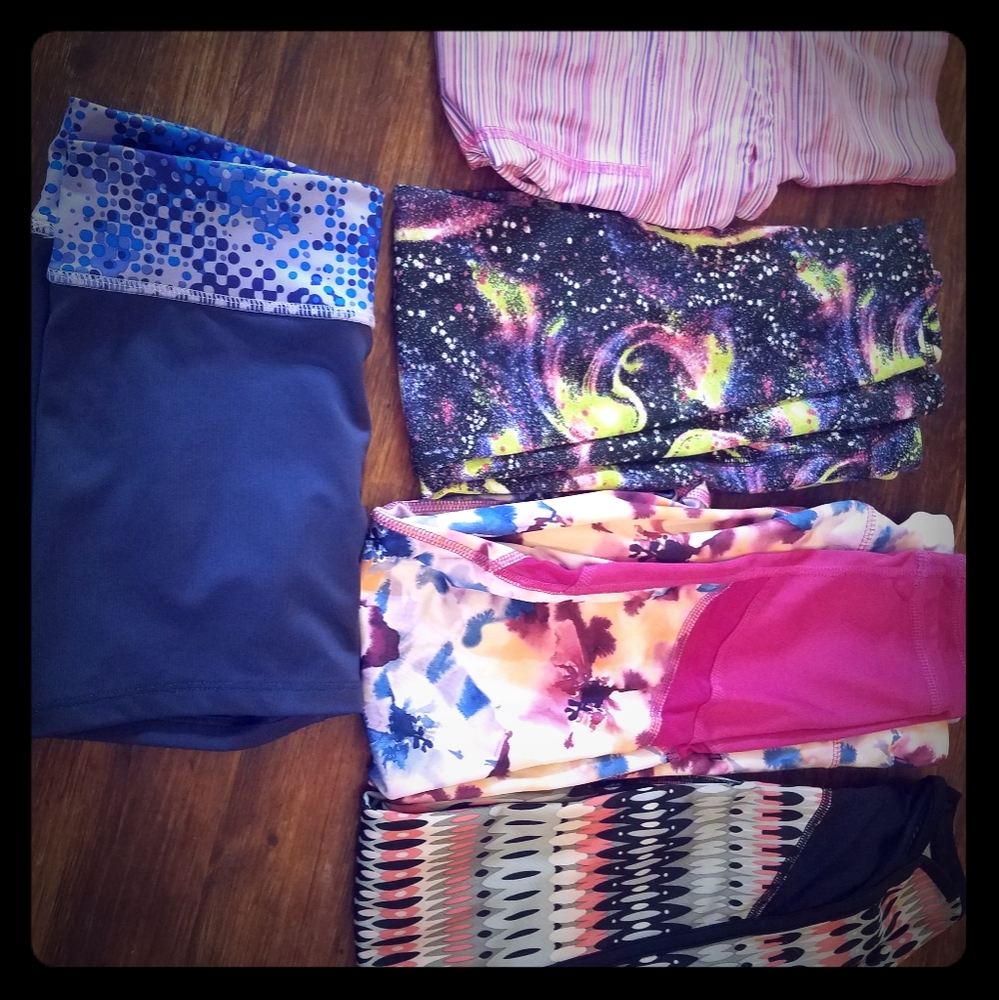 Girls med workout tights